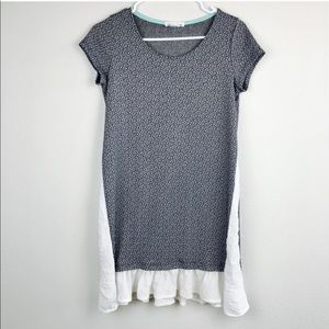 Anthropologie Clu + Willoughby Tunic Ruffle Size S